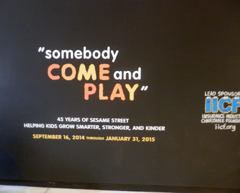 Sesame Street Sign